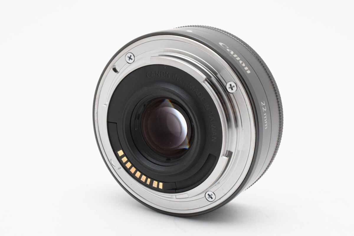 Canon EF-M 22mm f/2 STM Wide Angel Pancake Lens Black Confirmed to