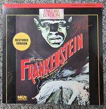 FRANKENSTEIN-Boris Karloff/Laserdisc Restored Version Encore Edition-1931-Sealed