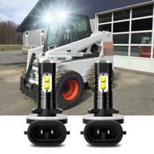 2 SUPER Bright LED light bulbs for Bobcat 751, 753, 763, 773, 863, 864, 873, 883