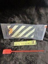 Off White Industrial Keychain Yellow / Black
