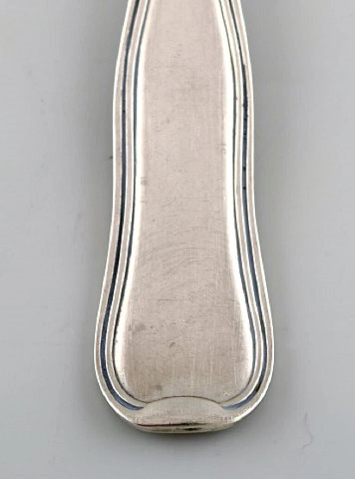 Antiguo tenedor de almuerzo danés Georg Jensen en plata de ley. 3 piezas Foto 3 de 4