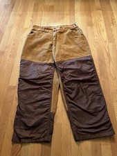 vtg usa made American Field Sportswear canvas brush pants 35x29