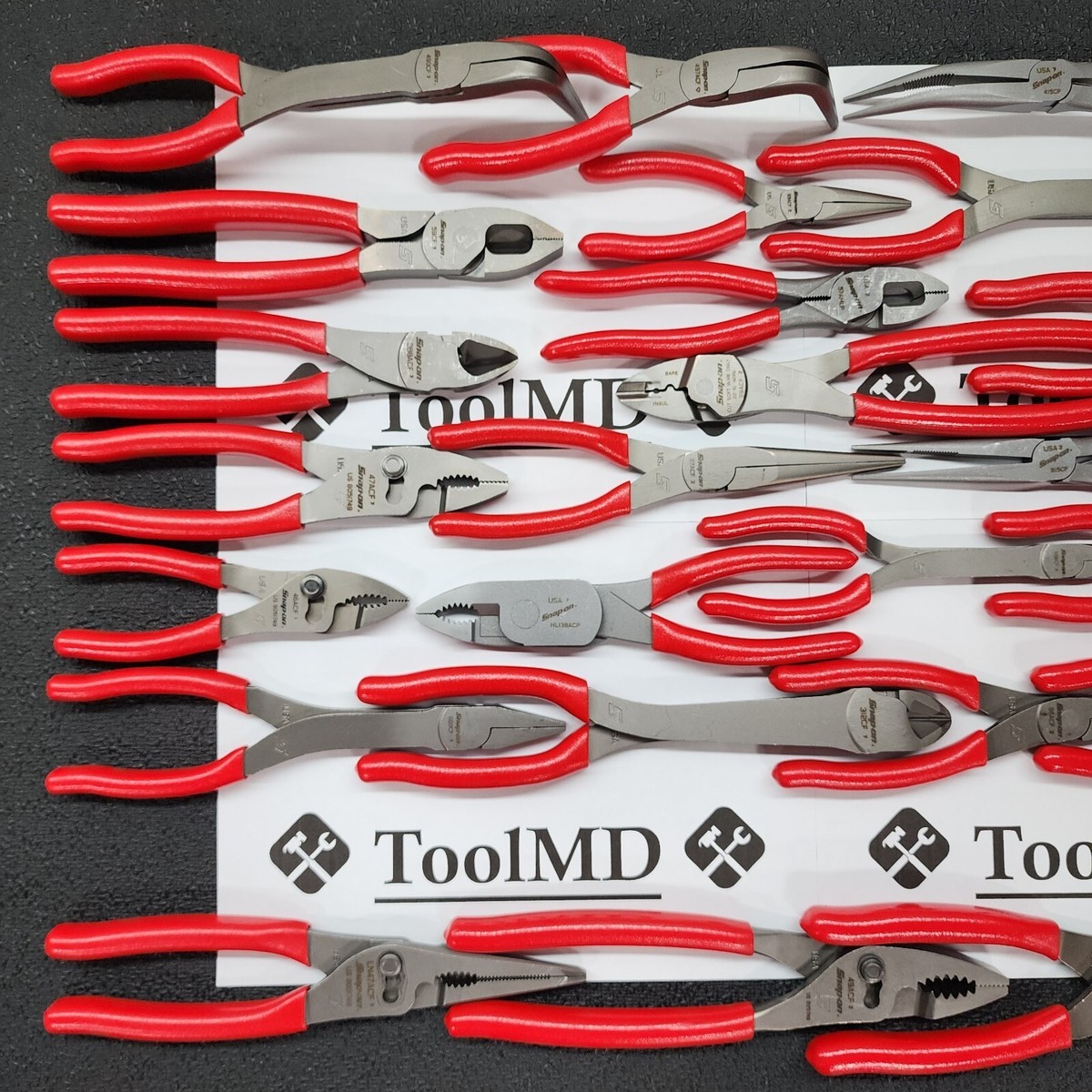 Snap-on Tools USA NEW MASSIVE 30pc RED Plier/Cutter/Stripper Set