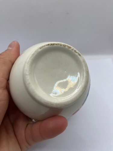 Darling tazza crema pasticcera alla frutta vintage Calico ceramica universale 3"H - Foto 7 di 7