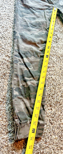 Levis Jogger Pants Youth 14R Army Green Camo Print Pull On Kids Draw String - Picture 12 of 24