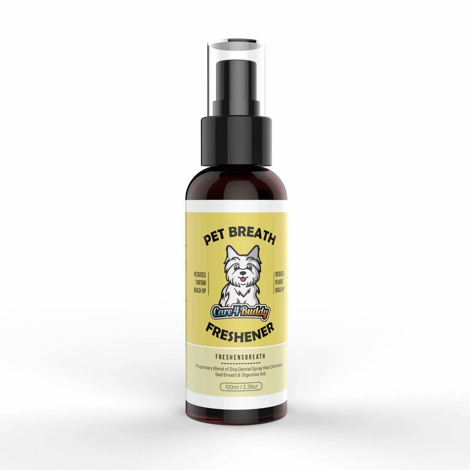 Dog Oral Care Dental Cat Pet Spray Breath Freshener Protects Gums and Teeth - Image 2 of 4