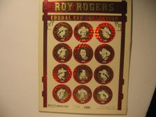 new 1993 Vintage cowboy ROY ROGERS CORRAL CAP COLLECTION