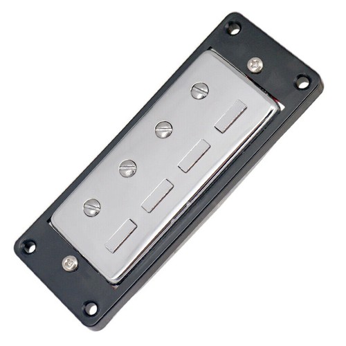 Set ponte e collo pickup humbucking 4 corde per chitarra basso ricambio parte - Foto 7 di 7