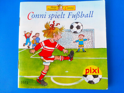 Pixi 1718 *CONNI spielt Fußball* Mini Kinder Bilder Buch, Kita,  1 von 14,3-6 J.