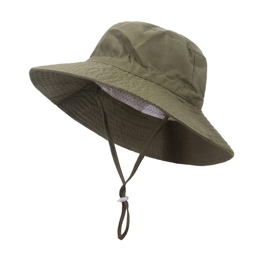 Baby Kid Child Boy Girl Bucket Fisherman Sun Protection Hat Summer Beach Cap - Picture 18 of 19