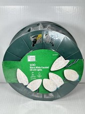 Home Accents Holiday 65ft 100 LED Lights C9 Warm White Super Bright NEW