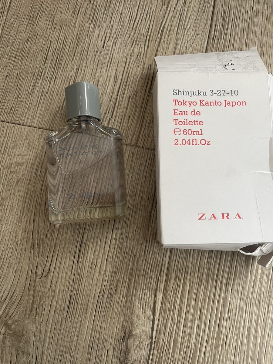 ZARA Shinjuku 3-27-10 Tokyo Kanto Japon 2.04 oz / 60 ml EDT Spray