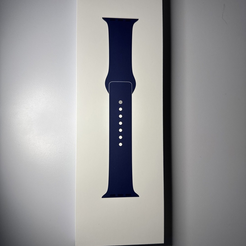 Apple Watch Sport Band S/M Denim Blue 42mm (fits 38/40/41/42mm) - Sealed