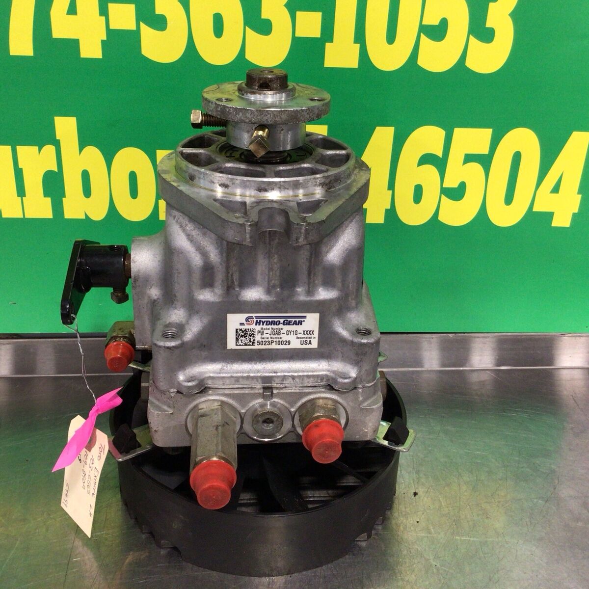 Exmark Toro Lazer Z XS Hydro Gear Pump LH 103-6565 109-8909 Exmark Toro Lazer Z XS Hydro Gear Pump LH 103-6565 109-8909