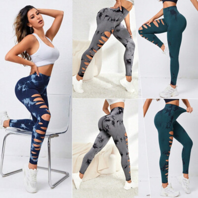 High Waist Yoga Pants With Tummy Control - Non See-Through, Butt Lifting, Moisture Wicking Leggings For Workout - View #10