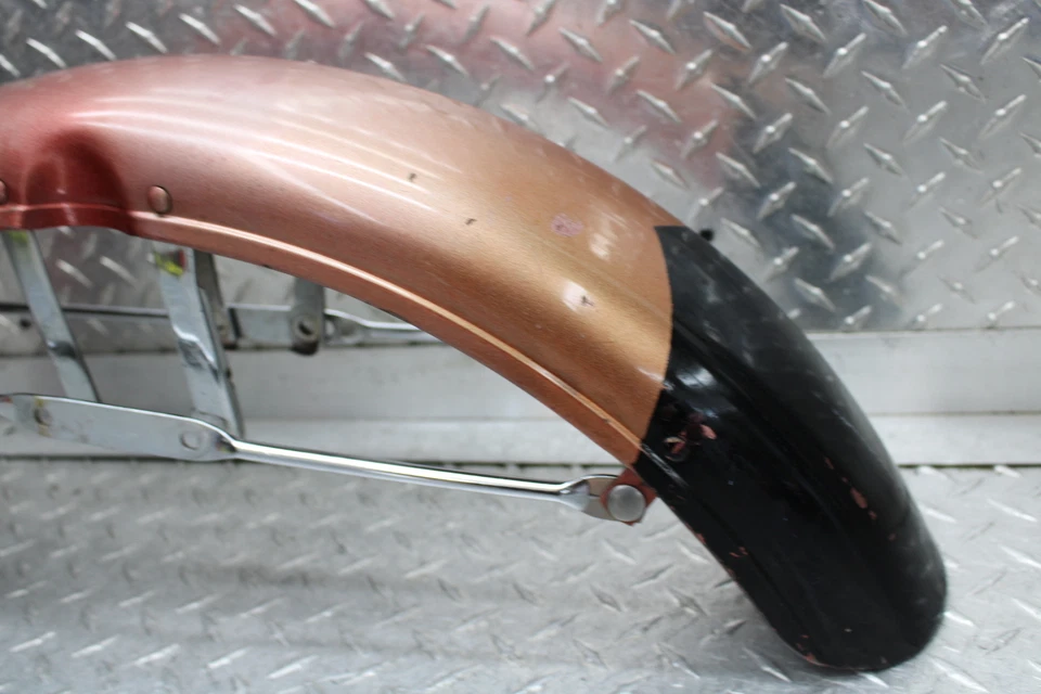 1973 年哈雷戴维森 KICKSTART Sportster 1000 XLCH 前轮挡泥板 — 第 4/4 张图片