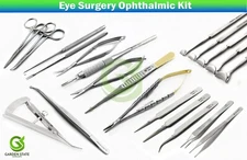 Blefaroplastia, Microcirugía Ocular, Kit de Instrumental Quirúrgico Oftálmico