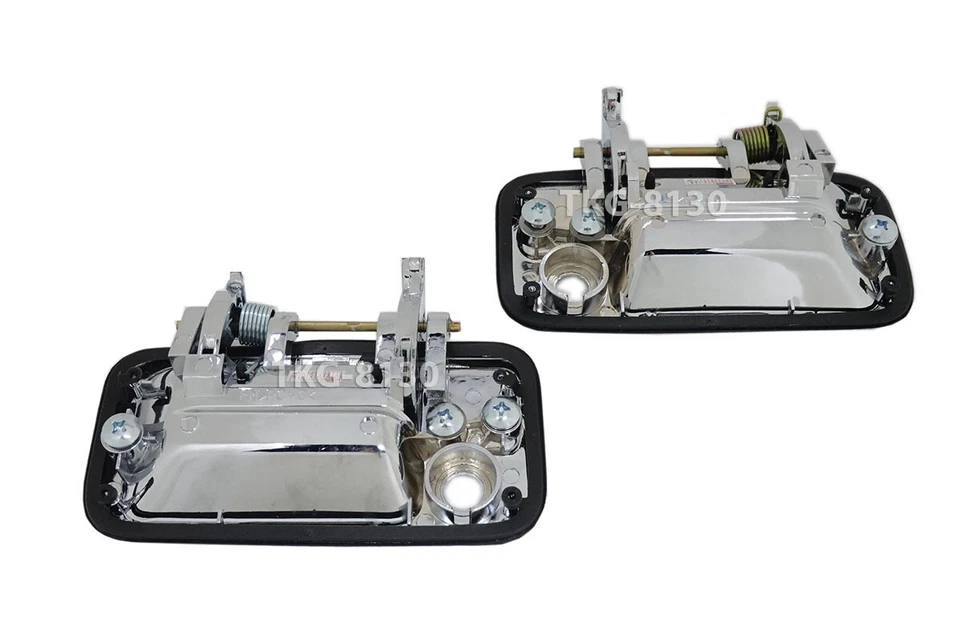 1 par de manijas de puerta delantera exteriores cromadas para camioneta Isuzu TF TFR 1989-1994 Foto 4 de 4