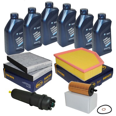 Inspektionspaket BMW 5er G30 F90 518d 520d 525d 6er 620d 7er G11 725d +6L BMW ÖL