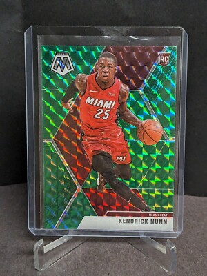 19-20 Panini Mosaic Mosaics Green #234 Kendrick Nunn RC