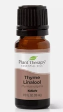 Plant Therapy Thyme Linalool Essential Oil 10 mL 1/3 oz 100% Pure Undiluted T...