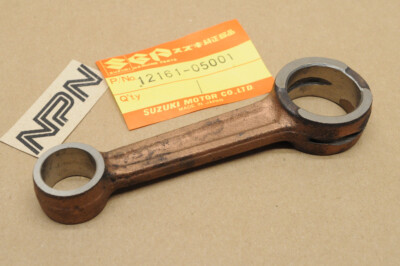 ^ ^ NOS Suzuki RMX250 TS75 TM75 Crank Shaft Connecting Rod 12161-05001