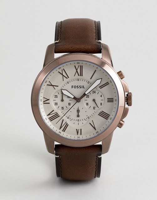 fossil men's grant chronograph