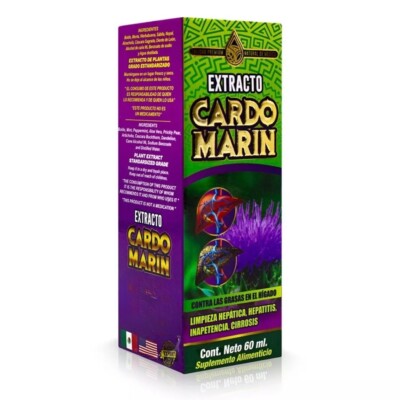 NATURAL DE MEXICO - MILK THISTLE / CARDO MARIN DROPS x 60 ML