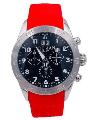 Locman Isola D'Elba Chrono Watch 43Mm 460Agr/595 Titanium Discounted New