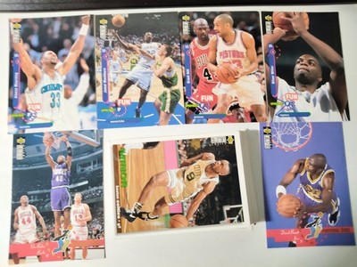 42 Karten Upper Deck 1995-96 Serie 1 keine doppelten inkl Fun Facts. Prof. Dunk