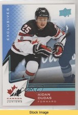 2020-21 Upper Deck Team Canada Juniors Men's U-20 Blue Aidan Dudas #41 READ 3a3