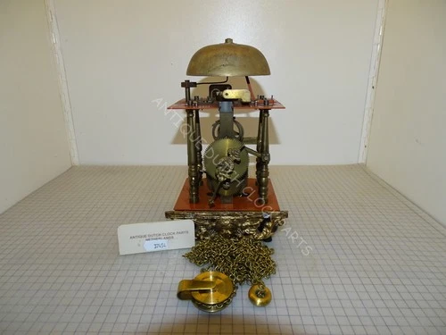 ANTIQUE FRIESIAN SCHIPPERTJE CLOCKWORK FIXED PENDULUM