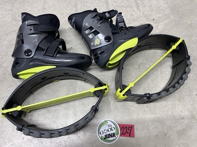 Kangoo Jumps Black Yellow Rebound Shoes Fitness Shoes Sz XS