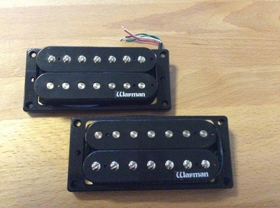 Warman Deadly Sinners, Paar 7 String Humbucker, 4 Draht Spulenabgriffbar
