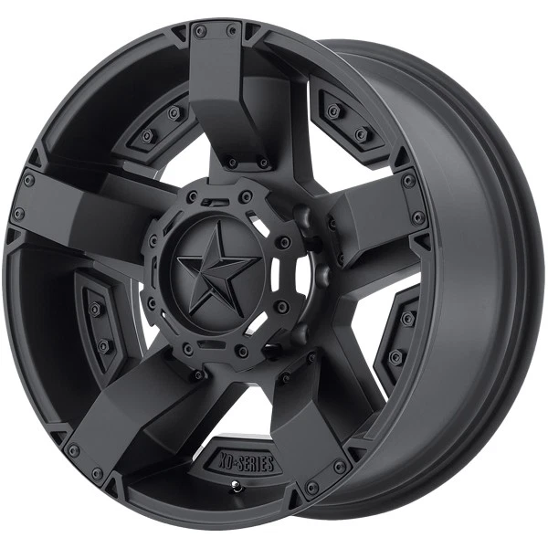 XD Series XD811 Rockstar 2 17x9 5x5"/5x135 -12mm Matte Black Wheel Rim 17" Inch - Изображение 3 из 4