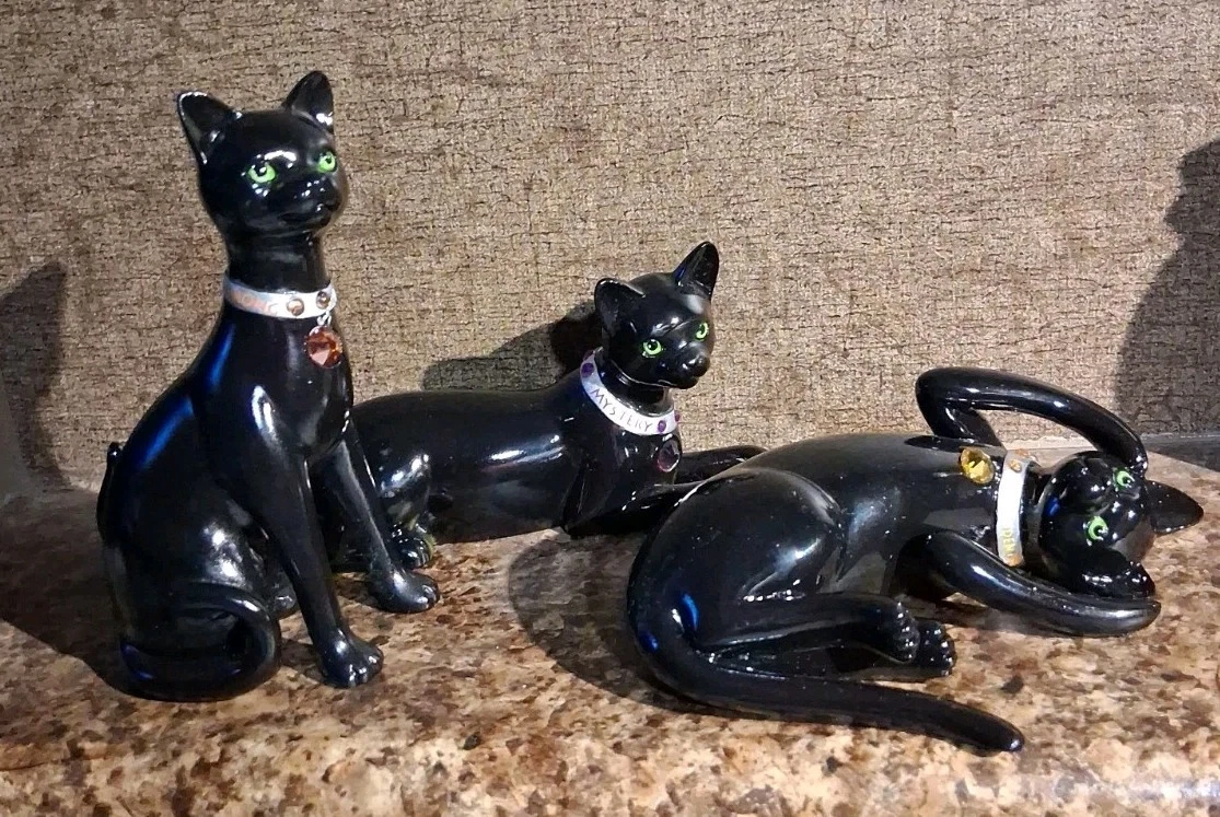25+ The Hamilton Collection Collectible Cat Figurines for sale