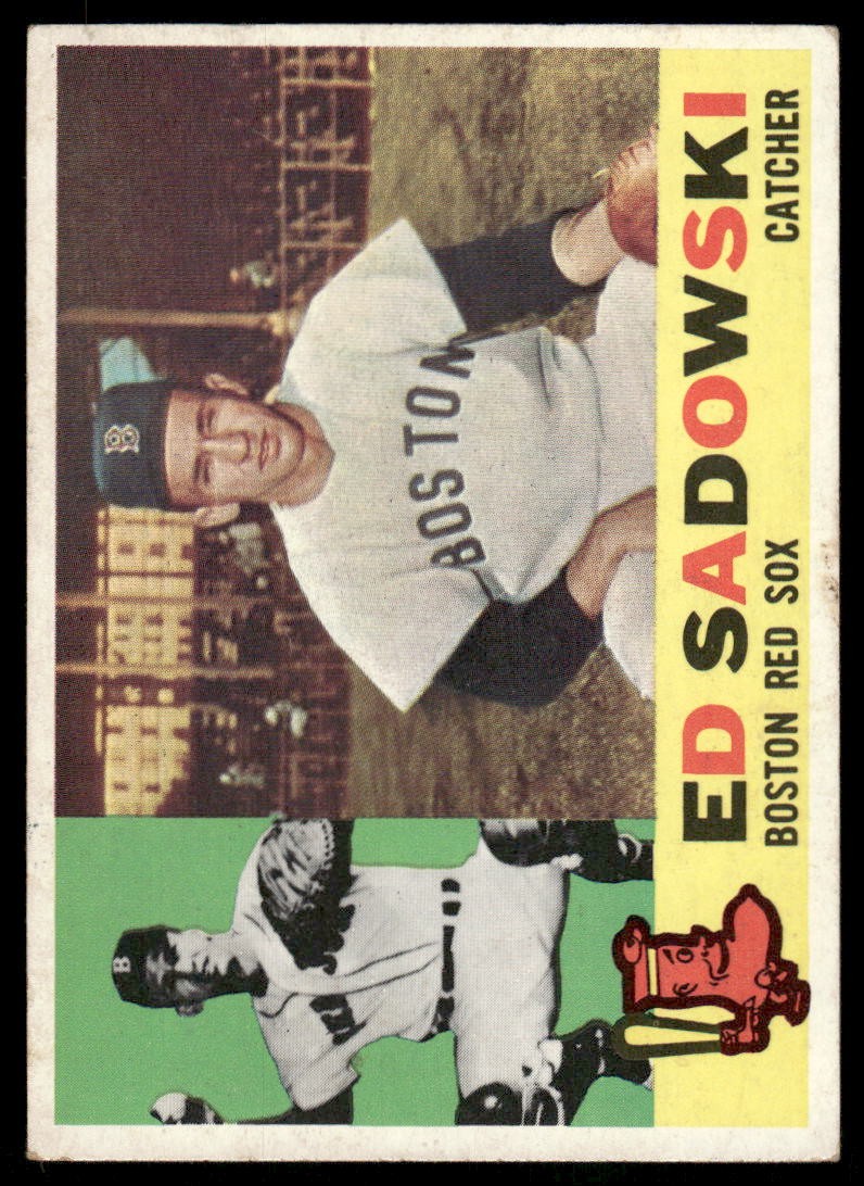 1960 Topps #403a Ed Sadowski Boston Red Sox Very Good 59831