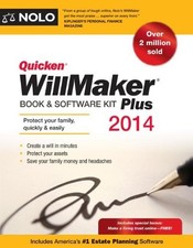 Quicken WillMaker Plus 2014 Edition: Book Software Kit