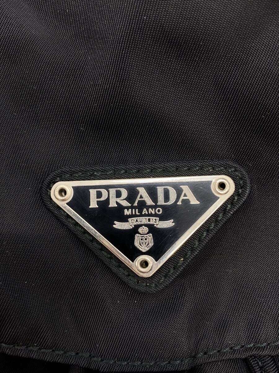 PRADA Backpack Nylon BLK Solid From Japan - image 5
