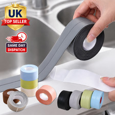 Kitchen Bathroom Self-Adhesive Caulk Strip Sealant Tape Toilet Wall Sealing Trim
