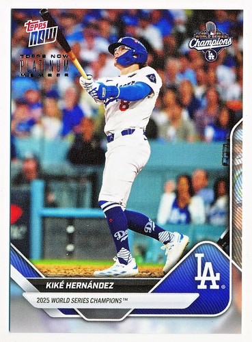 2025 Topps Now WS-12 Enrique Hernández