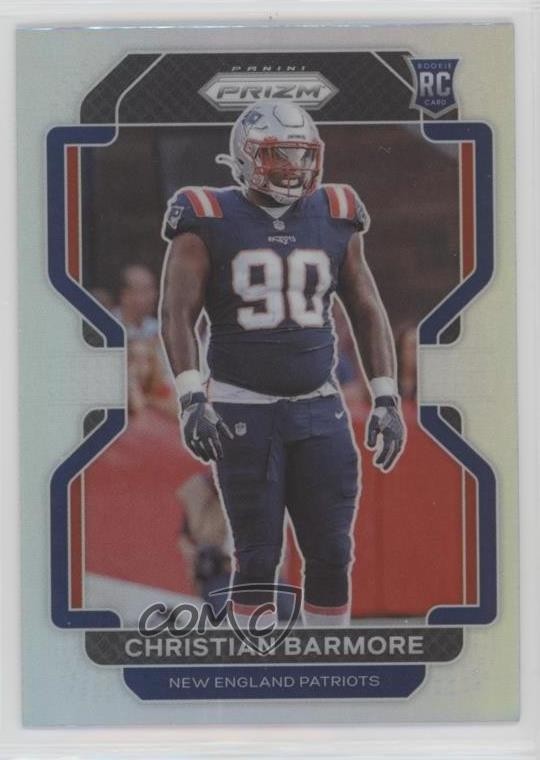 2021 Panini Prizm Rookie Silver Prizm Christian Barmore #388 0i76