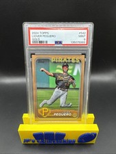2024 Topps Baseball Liover Peguero #542 Gold /2024 PSA 9