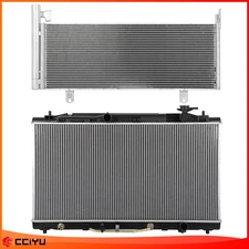 Assembly Aluminum Radiator & AC Condenser For 2008 Toyota Camry Replacement