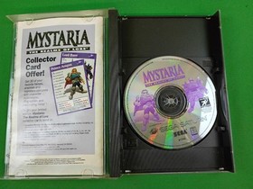 Mystaria: The Realms of Lore (Sega Saturn, 1995) Complete with Manual - VG