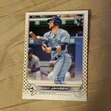 Topps 2022 Series 1 Danny Jansen Toronto Blue Jays #33 Gold Star Baseball Card