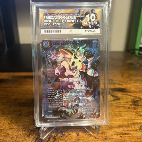 Dragon Ball Super Card Game Frieza, Cooler & King Cold, Trinity BT30-147 Ace 10