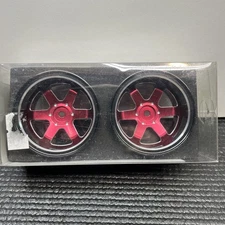 Eagle Racing 6 Spoke Aluminum Wheels 1.9x1.7 Tamiya WR02 WR02CB Wild Willy Jinny