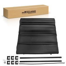 6.2ft Bed Roll-up Tonneau Cover For Chevy Colorado Gmc Canyon 2015-22 W Lamp