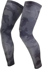 Compression Leg Sleeves - Full Leg Compression Sleeve for Men & Women, UV Leg